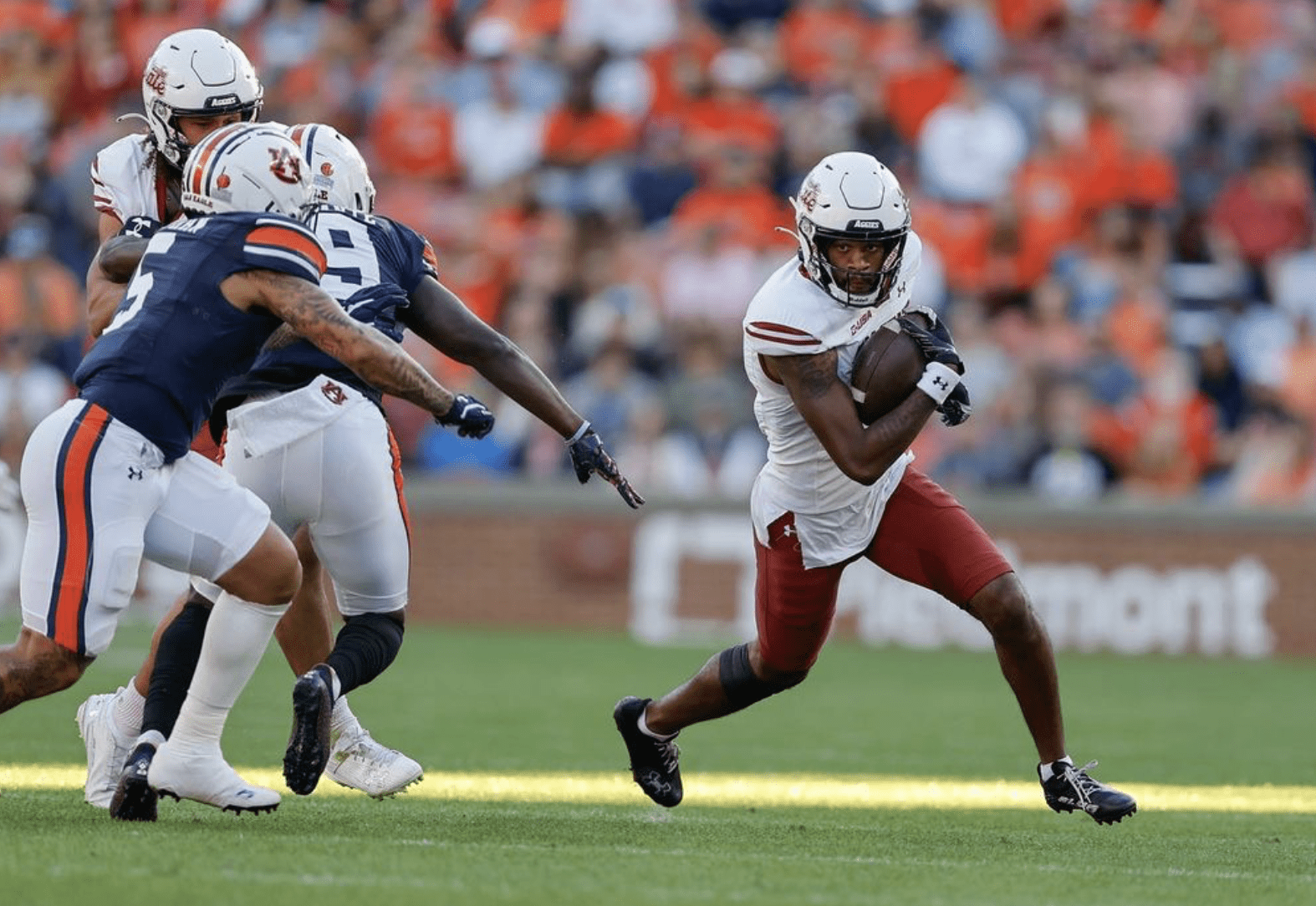 WVU Football transfer WR target Trent Hudson with New Mexico State